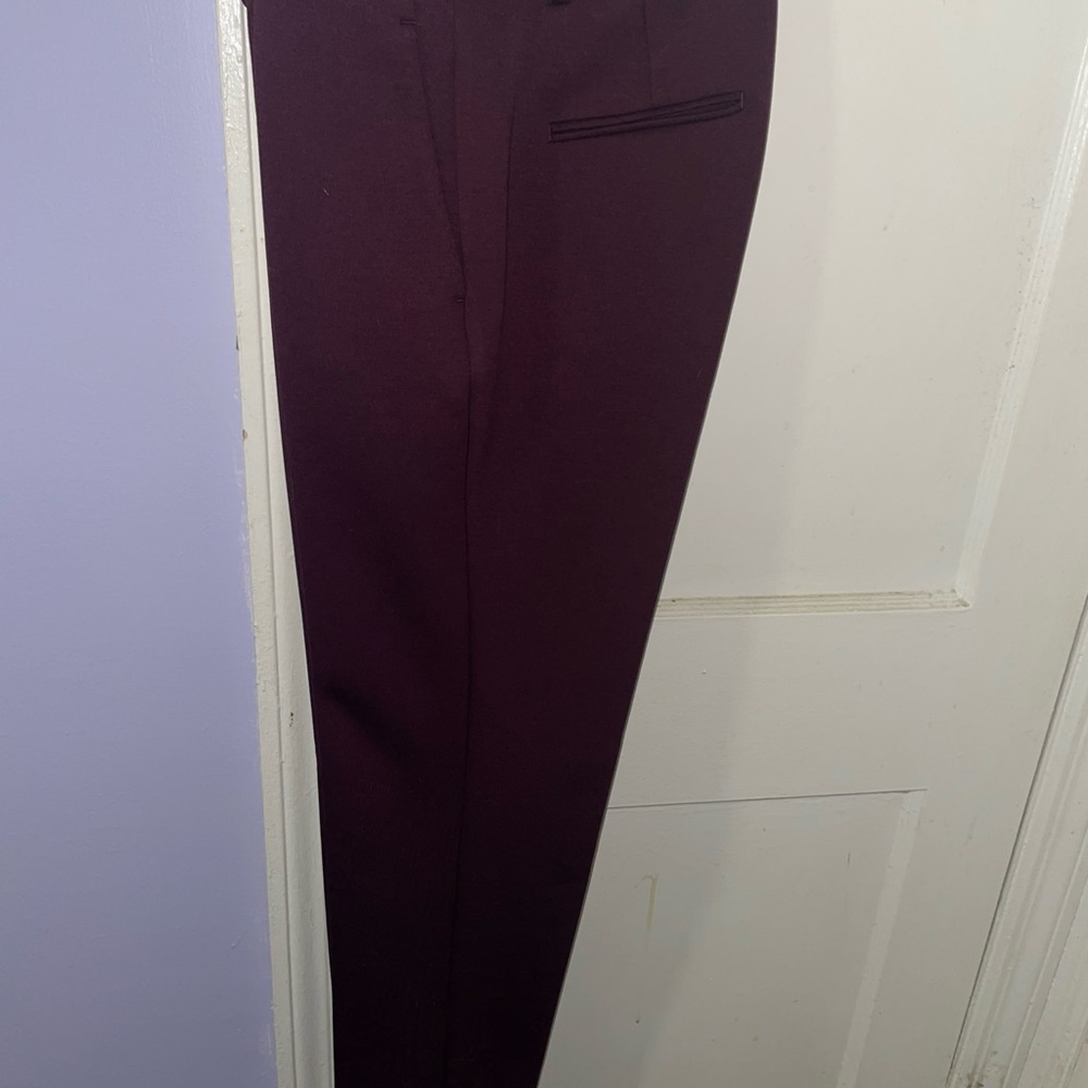 Ann Taylor Purple Ankle Pants